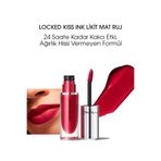 M.A.C Locked Kiss Ink 24hr Likit Mat Ruj - Gossip - 4ml - 773602646074..Mac_