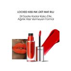 M.A.C Locked Kiss Ink 24hr Likit Mat Ruj - Gutsy - 4ml - 773602646166