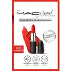 M.A.C M·a·cxımal Silky Matte Lipstick Nemlendirme Etkili Yoğun Renk Sağlayan Ruj - Lady Danger