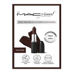 M.A.C MACximal Sleek Satin Lipstick İkonik Saten Bitişli Ruj-FILM NOIR 3.5GM