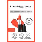 M.A.C Macximal Sleek Satin Lipstick Ikonik Saten Bitişli Ruj-morange 3.5gm