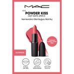 M.A.C Powder Kiss Hazy Matte Lipstick Nemlendirici Etkili Buğulu Mat Ruj - Sultriness