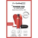 M.A.C Powder Kiss Lip & Cheek Mousse Dudak ve Yanaklar Için Buğulu Mat Ruj - Creamsicle