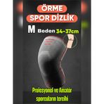 M beden 1 li 3D Örme Sporcu Dizlik – Ağrı Azaltıcı, Diz Koruyucu Nefes Alabilir, Kompresyon Destekli, Kaymaz, voleybol,fitnes,basketbol,doğa sporları