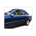 M. Benz C Klasse W203 Krom Cam Çıtası 4 prç. 2000-2007 P.Çelik