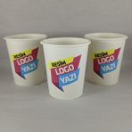 M Cup Özel Baskılı 7 Oz Vendıng Karton Bardak 50 Adet