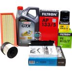 M.e.r.t. otomotiv yedek parça Duster 1.5 Dci Filtre Bakım Seti + Castrol 5W30