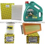 M.e.r.t. otomotiv yedek parça Fiat Albea 1.4 Yağ Bakım Filtre Seti Opar + Castrol