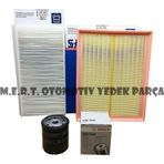 M.e.r.t. otomotiv yedek parça Opel Vectra C 1.6 Filtre Bakım Seti (2002-2008)