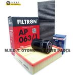 M.e.r.t. otomotiv yedek parça Vw Passat B5 1.6 / 1.8 Benzinli Filtre Bakım Seti (1996-2000) (485189823)