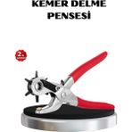 M Merc Giyim Çok Fonksiyonlu Delik Açma Pensesi 2mm–4.5mm Ayarlı Metal Gövdeli - Çok Renkli