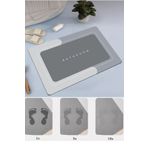 M Mimoza Park Banyo Paspası Kaymaz Tabanlı Su Emici Yapı 40x60cm Kare 1 Adet