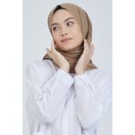 m moon scarf Premium Bambu Kraş Şal “ Orta Vizon “