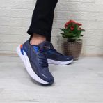 M.p 1603 Lacivert Kaymaz Rahat Kosu Erkek Spor Ayakkabi