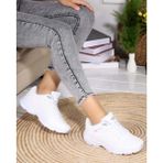 M.P. 2056 Anatomik Tabanlı Unisex Mevsimlik Yürüyüş & Koşu Ayakkabısı - NKT02056-BEYAZ-42