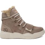 M.P. 242-1876ZN Kadın Sneaker Bot Bej - Bej - Süet