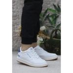 M.P. 242 2058 Beyaz Mavi Rahat Orijinal Ürün Sneaker Erkek Ayakkabı - Beyaz - Mavi