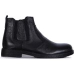 M.P 242-4508MR Deri Bağsız Kışlık Siyah Erkek Bot