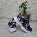 M.P One 3216 Siyah Simli Cırtlı Hafif Rahat Kız Çocuk Spor Ayakkabı