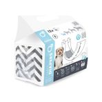 M-Pets 12 Adet Erkek Köpekler için Külot Çiş Pedi
