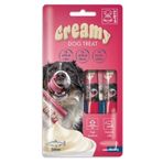 M-Pets 4x15 gr Creamy Somonlu Ek Besin ve Köpek Ödülü