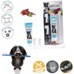 M-Pets Biftekli 31.5x14x4 cm Köpekler İçin Diş Fırçalama Seti