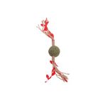 M-Pets Catnipli Top 18 cm Kırmızı Kedi Oyuncağı