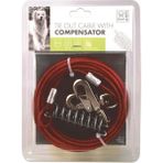 M-Pets Compensator Bahçe Bağlama Halati 5mt/ Kırmızı