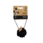 M-Pets Coto Black Loop Ball 6.5 cm Örgü Top Köpek Oyuncağı