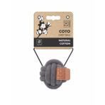M-PETS COTO GREY BALL 6,5CM ÖRGÜ TOP OYUNCAK