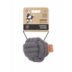 M-PETS COTO GREY BALL 9,5CM ÖRGÜ TOP OYUNCAK