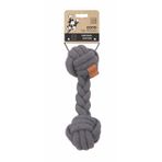 M-PETS COTO GREY DUO BALL 28CM ÖRGÜ OYUNCAK