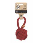 M-PETS COTO RED LOOP BALL 11CM ÇEKMELİ ÖRGÜ TOP OYUNCAK