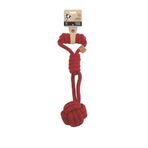 M-PETS COTO RED TUG BALL 36CM ÖRGÜ OYUNCAK