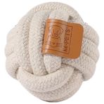 M-Pets Coto White Ball Örgü Top Oyuncak 6.5cm