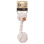 M-Pets Coto White Duo Ball Örgü Oyuncak 28Cm