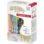 M-PETS Creamy 8 Lezzet Karışık Krema Kedi Ödülü 25x15 Gr