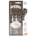 M-pets Creamy Morina 4x15 gr Balıklı Biftekli Kedi Ödülü