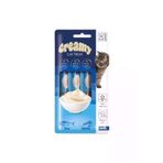M-Pets Creamy Ton Balikli Ve Karidesli Sivi Kedi Odulu 4X15gr