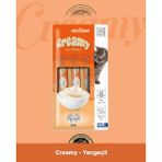 M-Pets Creamy Yengeçli Kedi Krema Ödül Maması 4X15 gr Pratik ve Lezzetli Ödül Seçeneği
