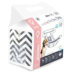 M-Pets Diapers Dişi Köpekler İçin Külot Bez 30x42,5cm (10'lu) [M]