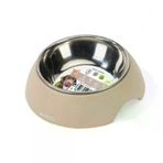 M-Pets Eco Bamboo 350 ml Kum Rengi Kedi ve Köpekler İçin Mama ve Su Kabı