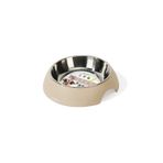 M-Pets Eco Bamboo 600 ml Bej Kedi ve Köpekler İçin Mama ve Su Kabı