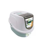 M-Pets Eco Tıma Kapalı Kedi Tuvaleti M 52,3X39,7X38 Cm Yeşil