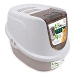 M-Pets Eco Tima Kapalı Kedi Tuvaleti M Desert Sand