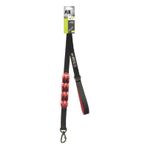 M-Pets Flex Şok Emici 120 cm Siyah Köpekler İçin Gezdirme Kayışı