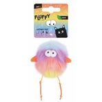 M-Pets Fluffy Bub Catnipli 10x7x5.5 cm Karışık Renkli Kedi Oyuncağı