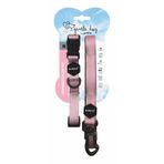 M-Pets Gentle M Pembe Köpek Boyun Tasması ve Gezdirme Kayışı Seti