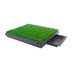 M-pets Grass Mat Çimli Çekmeceli Köpek Tuvaleti
