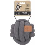 M-Pets Grey Ball 15CM Örgü Top Oyuncak